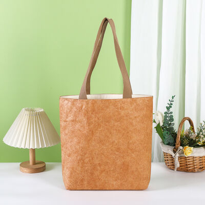 Custom-Printed DuPont Paper Bags with Logo Washable and Wrinkle-Resistant Tyvek Gift Bags Cultural and Creative Merchandise Tote Bags