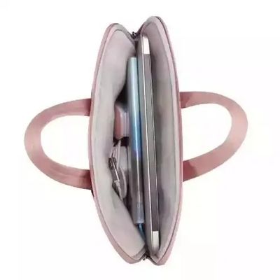 Male Female Leather Tablet Briefcase 12.5 / 11.6 / 15.6 Inch PU Laptop Sleeve Bag