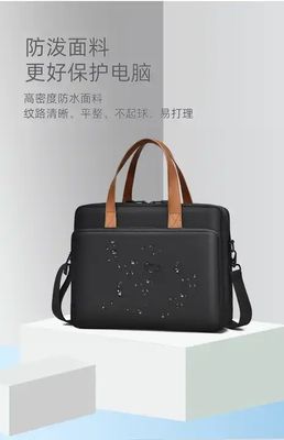 Quilted Polyester Messenger Laptop Bag 14 15.6 16 Inch For Macbook