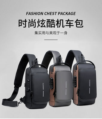 Custom Unisex Smart Lightweight Crossbody Chest Bag Waterproof Cross Bum Fanny Pack Anti Theft