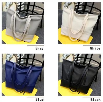 Custom Made Odm Pu Leather Handbags Polyester Lining Women For Tablet Tote bags with LOGO