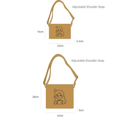 Customized DuPont Paper Crossbody Bags with Logo Printing Washable for Gifts Lightweight Easy to Carry Zipper Closure Bags
