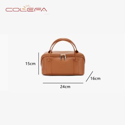 2026 New Arrival Large Capacity Commuting Makeup Bag Premium-Quality Boston-Style Versatile Pillow Cosmetic Bag LOGO Available