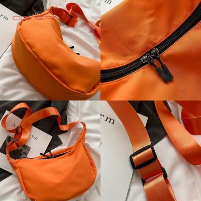 Women's 2026 New Fall/Winter Trendy Bag Korean-Style Large Capacity Crossbody Bag Casual Lightweight Oxford Dumpling Shaped Bags