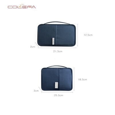 Large Capacity Passport Holder European American Style Multi-Functional Oxford Cationic Travel Waterproof ID Card Bag Wholesale