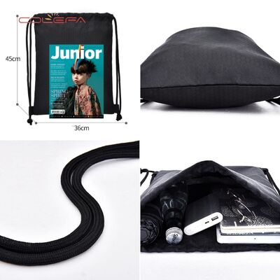 Colefa High Quality Outdoor Sports Waterproof Oxford Cloth Drawstring Backpack Basketball Storage Bag with Custom Printed Logo