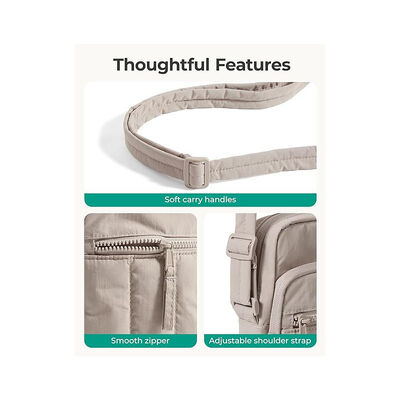 New Customized Nylon Women's Small Crossbody Bag Stylish Casual Phone Storage Bags Travel Wallet Portable Purse with LOGO