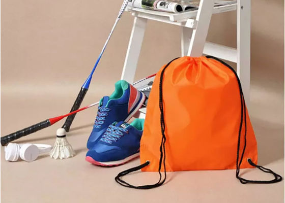 High Quality Wholesale Promotional Cheap Polyster Nylon Sport Drawstring Backpacks