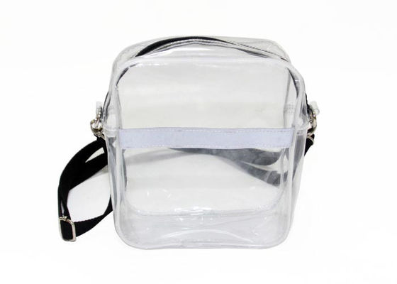 Clear Transparent Messenger Crossbody Bag Detachable Strap For Guys