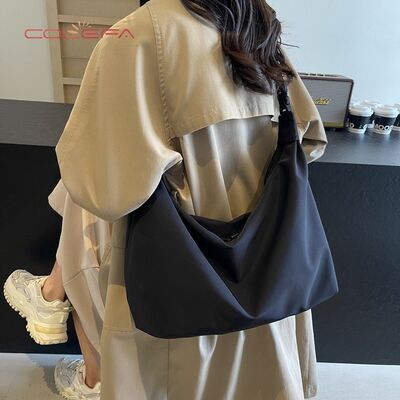 Custom Large-Capacity Casual Oxford Crossbody Bag Work Commuting Bag Sports Fashion Versatile Shoulder Crossbody Tote Bags