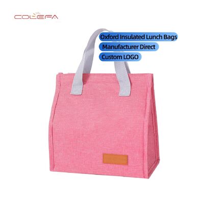 厚いアルミホイールランチバッグ 隔熱 オックスフォード製 手持ちのランチバッグ キャリエーター 防水 多機能通勤バッグ