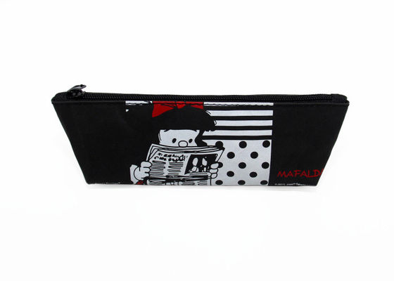 新しい設計魅力的な印刷の洗濯できるクラフト紙の鉛筆の子供のための袋によってリサイクルされるペン袋