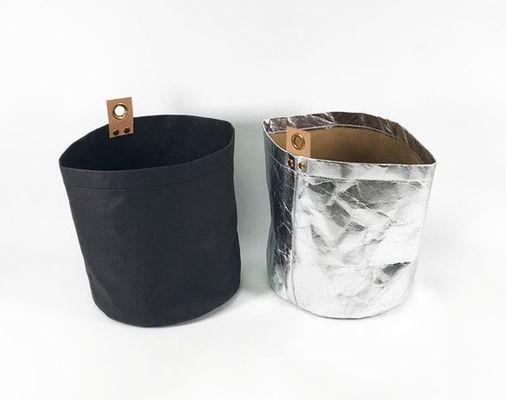 洗濯できるクラフト紙の貯蔵は植物のための家の庭の装飾の注文のサイズを袋に入れます